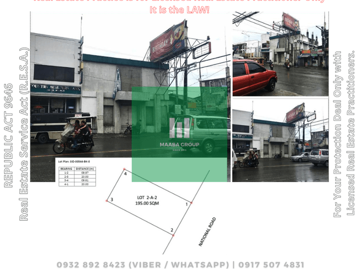 Commercial Lot for Sale in San Mateo Rizal
