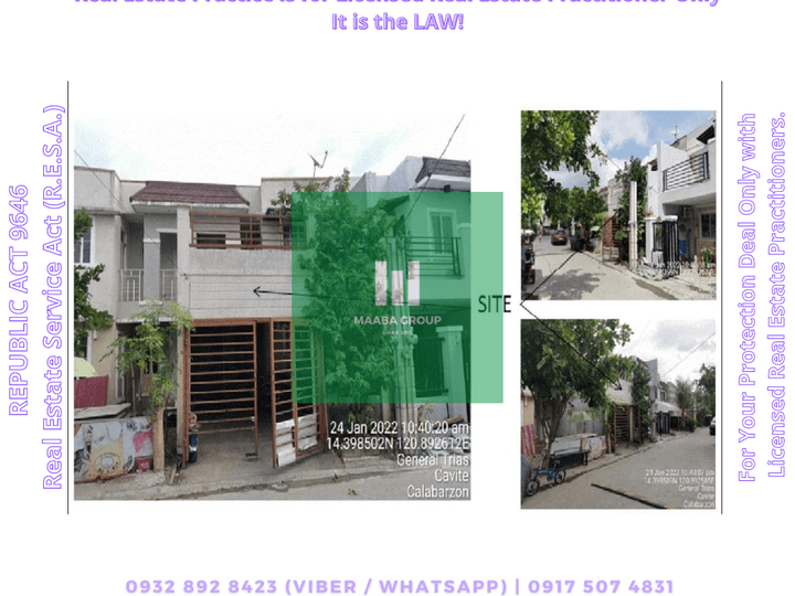 Townhouse for Sale in General Trias, Cavite