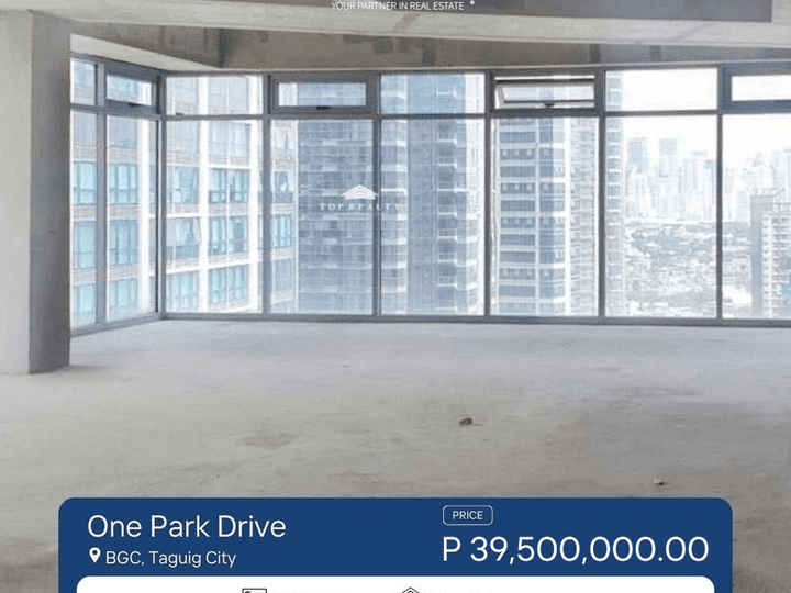 Office Space for Sale in One Park Drive, BGC, Taguig City