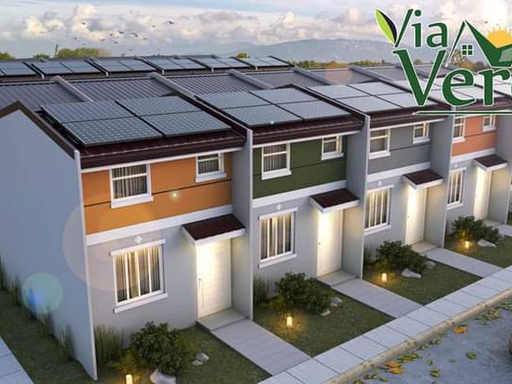RFO Townhouse w/ Free Solar Power Panel in Sto.Tomas Batangas