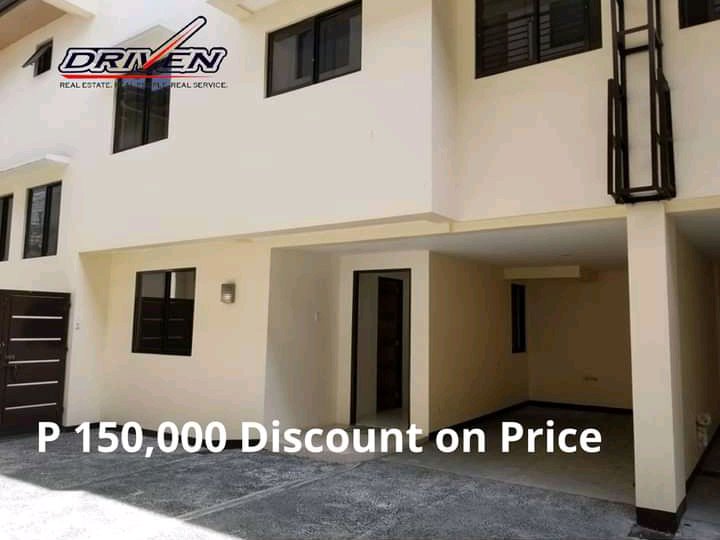 3 Bedroom RFO Townhouse with 1 Car Garage in Fairview Quezon City : P