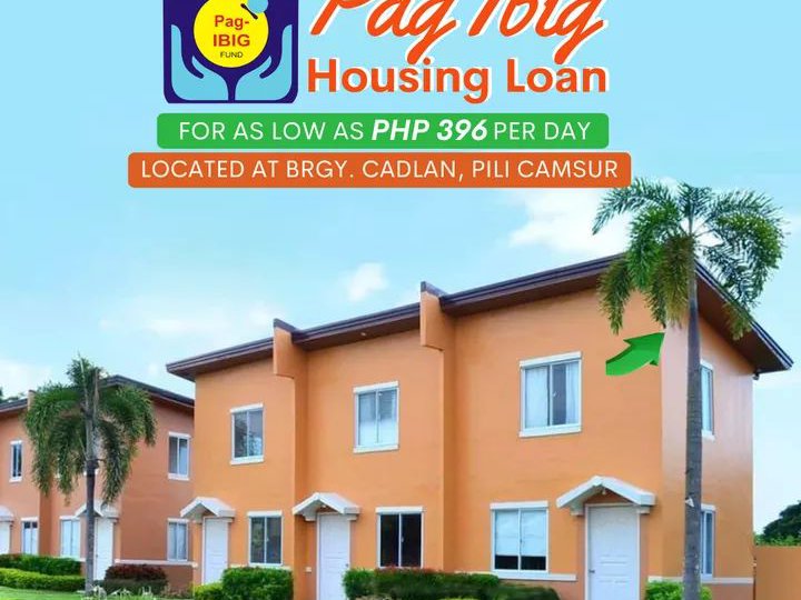 Affordable house and lot in Pili
