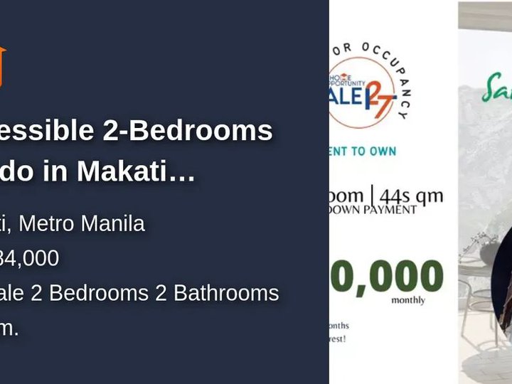 Accessible 2 Bedrooms Condo in Makati Magallanes Near NAIA and Newport