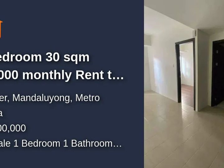 Rent to Own Condo in Mandaluyong Edsa