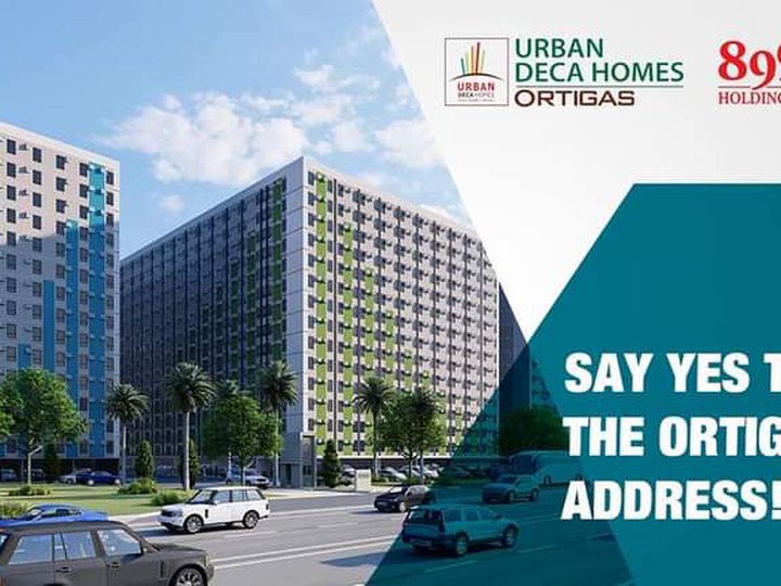SAY YES TO URBAN DECA HOMES ORTIGAS!!! MOST AFFORDABLE CONDO IN METRO