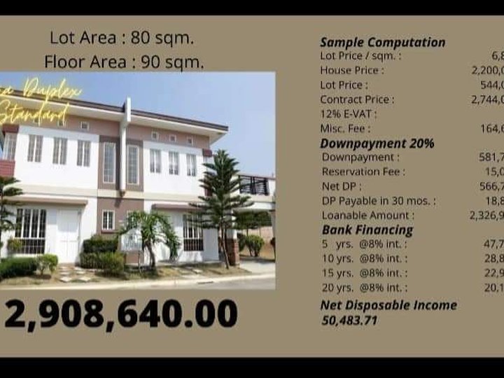 Pre selling House and Lot