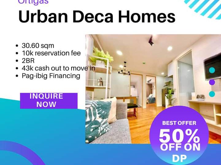 Promo! 50% off on Down Payment