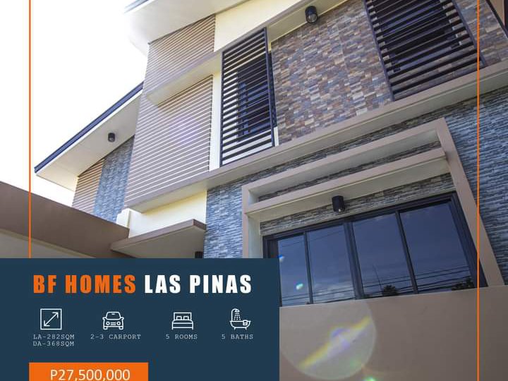 5bedroom single detached house and lot for sale in las pinas