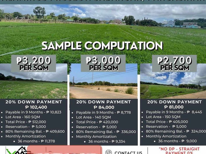 Residential Lot For Sale in Bgy Sabangan Alaminos Pangasinan