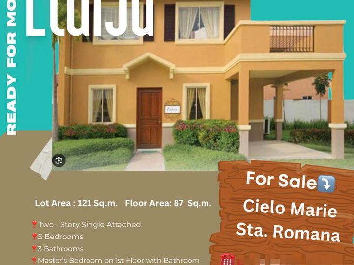 RFO 5-bedroom Single Attached House For Sale in Cabanatuan