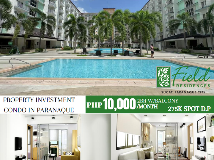 31.16 sqm 2-bedroom Condo For Sale in Paranaque Metro Manila