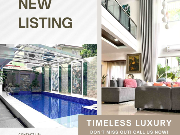 900sqm Stunning Mansion with Pool in Cainta Rizal