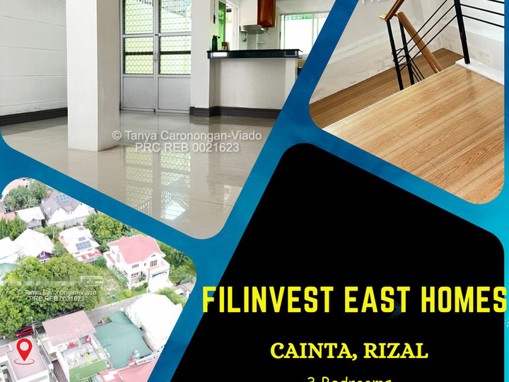 House for Sale Flood Free Inside Filinvest East Homes Cainta,Rizal