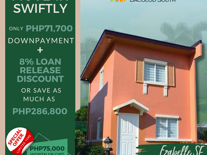 2-bedroom Ezabelle Single Detached House For Sale in Bacolod