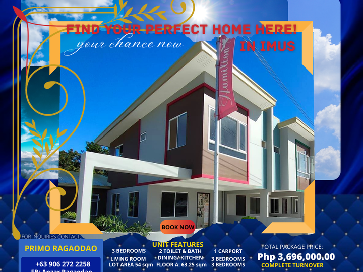 AMANDA - House and Lot for Sale in Imus Cavite