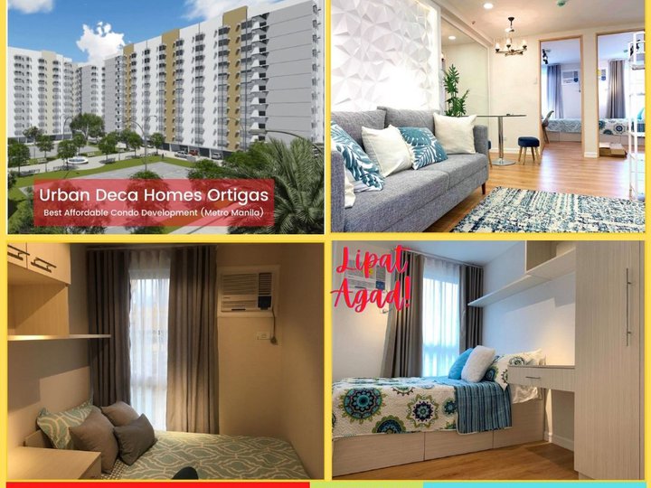 URBAN DECA HOMES ORTIGAS 2 BEDROOM CONDOMINIUM UNIT.