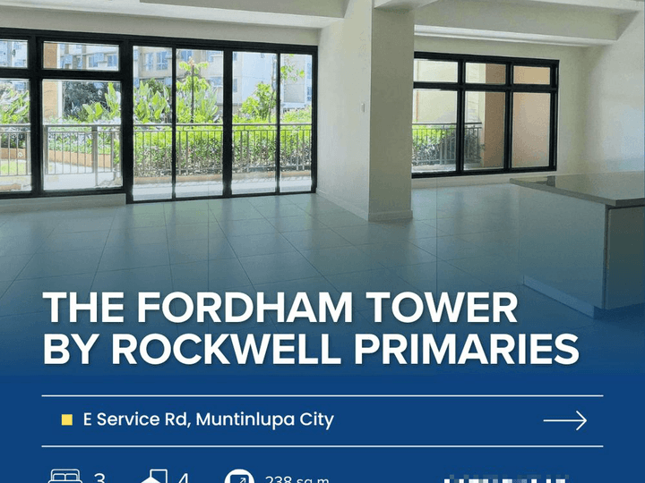 The Fordham Tower Bi-Level Unit 238 sqm