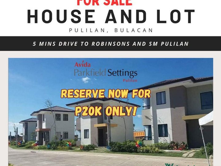 For Sale House and Lot in Pulilan Bulacan | Avida Parkfield Settings