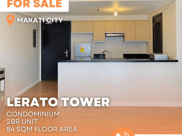 Lerato Tower 3 - 84SQM 2BR For Sale in Makati City