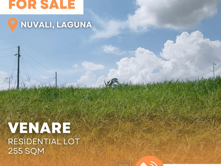 255 SQM Residential Lot For Sale in Venare Nuvali Laguna