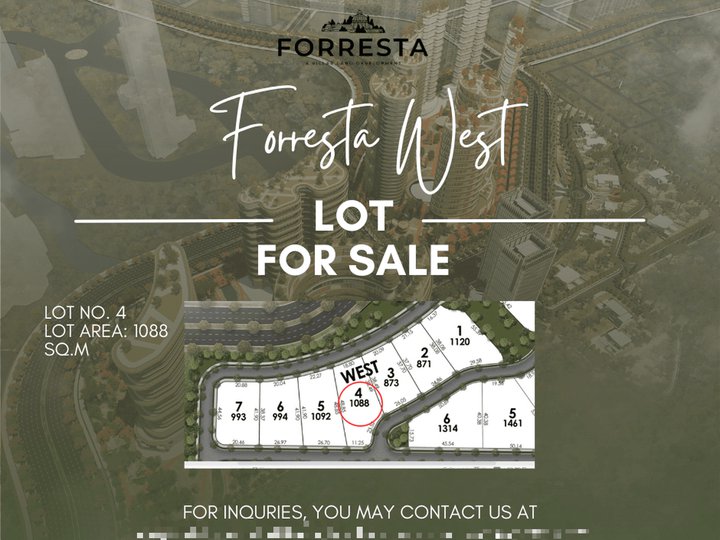 1-LOT FOR SALE IN FORRESTA WEST IN VISTA ALABANG