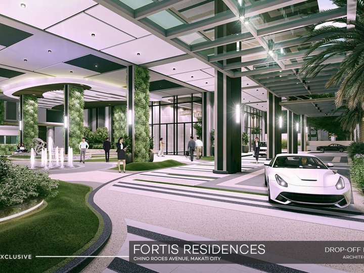 55.50 sqm 1-bedroom Residential Condo For Sale in DMCI Fortis Residences - Makati