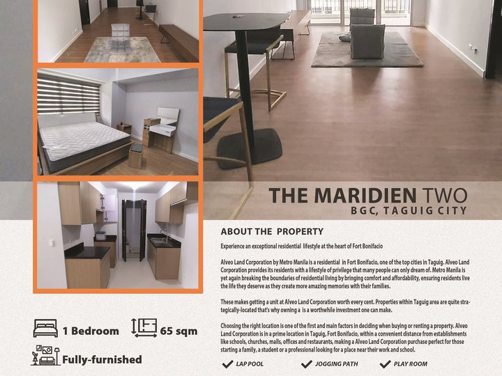 THE MARIDIEN TWO - 1BR FOR RENT