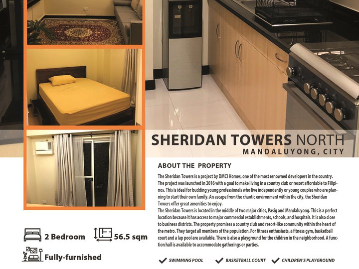 SHERIDAN TOWERS, NORTH - 2BR FOR RENT