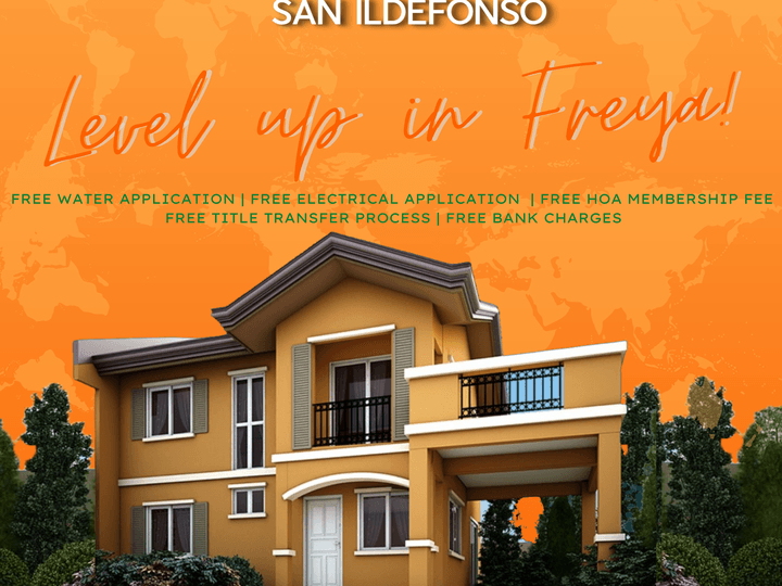 Affordable House and Lot in San Ildefonso - FREYA 5BR