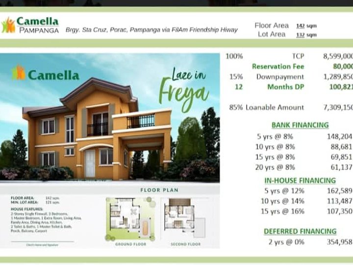 House and Lot in Porac , Pampanga