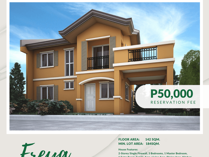 5 BR House and Lot For Sale in Cavite - Freya