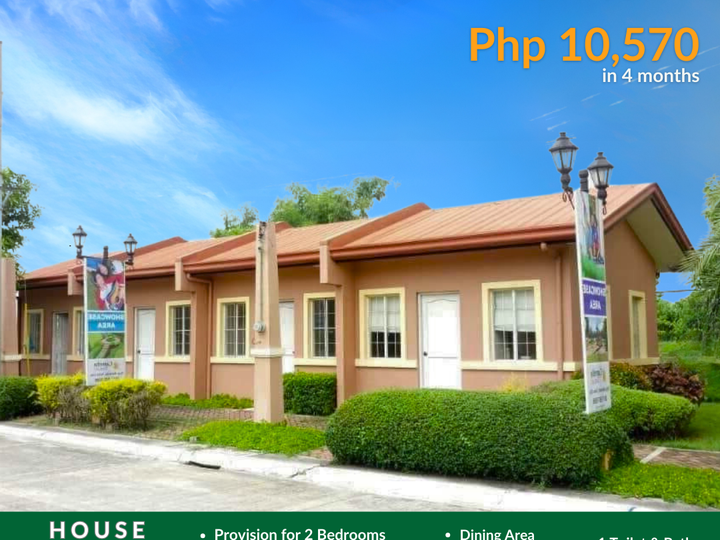 10K Monthly Bungalow Type in Camella Carcar
