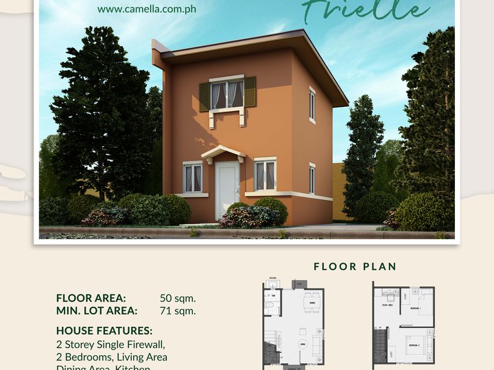 Preselling 2-bedroom Frielle House For Sale in Iloilo