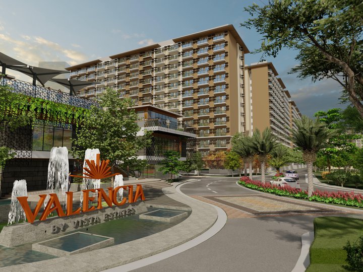 33.96 sq.m 1 bedroom w/ balcony, 43.86 sq.m 2-bedroom w/ balcony