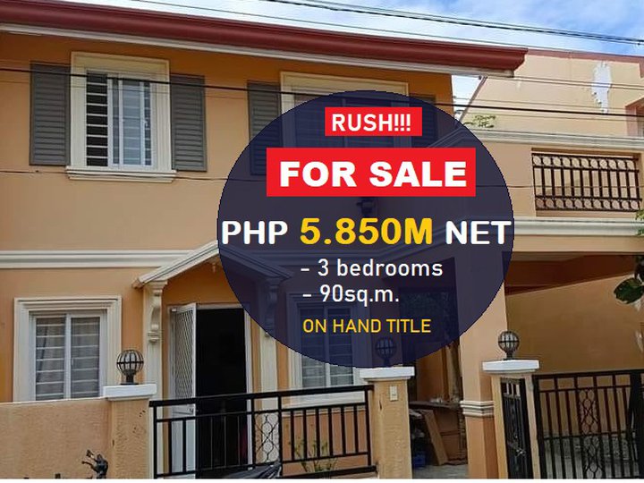 Rush For Sale 3 Bedroom unit with Carport & Balcony at Camella Cagayan