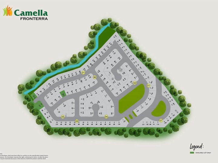 Starter Family Prime Residential Vacant Lot For Sale in Las Pinas - Camella Del Rio