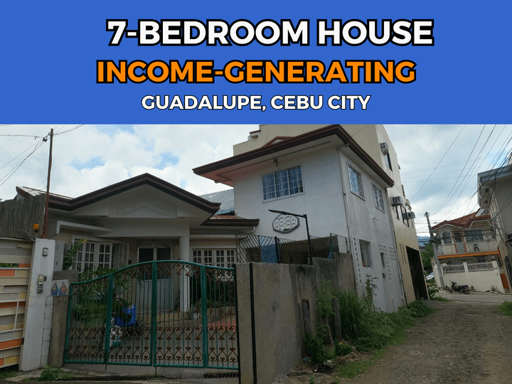 7-Bedroom House and Lot For Sale in Guadalupe,Cebu City- RFO