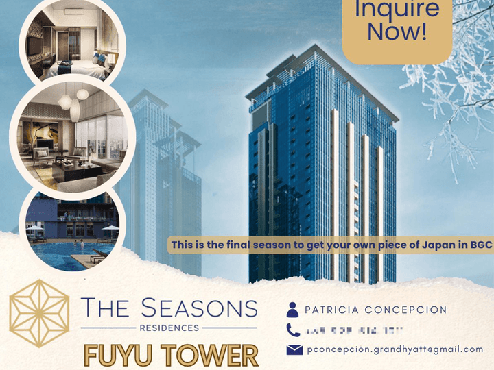 The Seasons Residences rises at the heart of Grand Central Park, BGC
