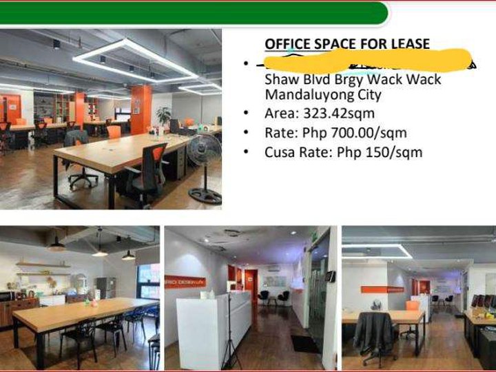 For Rent Lease Office Space Fully Furnished San Juan City