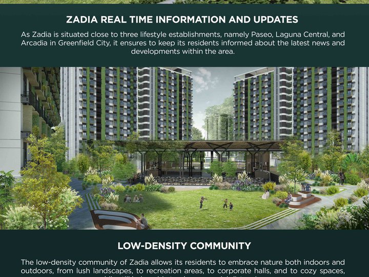 ZADIA Greenfield City Low Density Residential