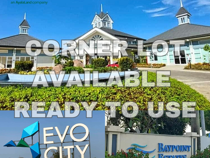 AVIDA Baypoint Estate CORNER Residential Lot For Sale Evo city Kawit Cavite