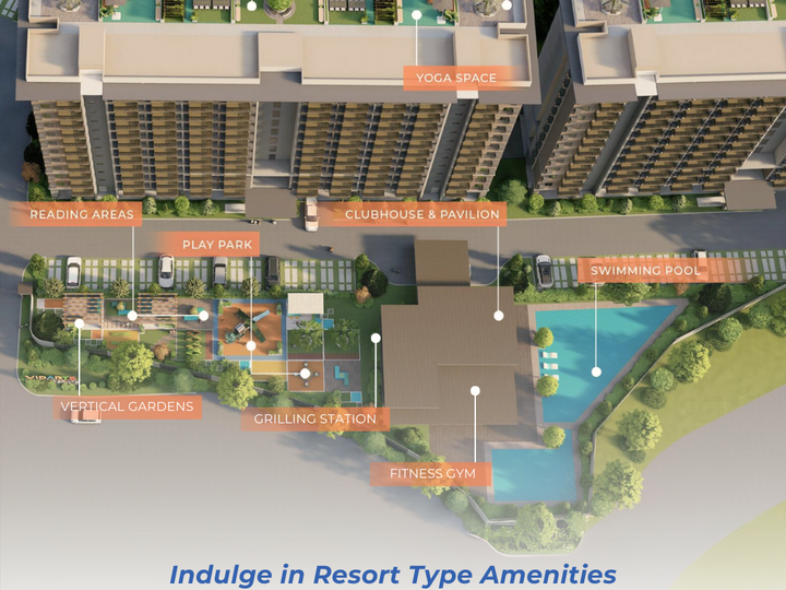 1-Bedroom Condo in Antipolo City with Resort Type Amenities