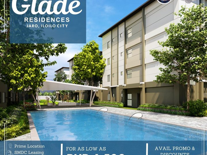 2-bedroom Condo For Sale in IloIlo City (Rent-to-own) GLADE RESIDENCES