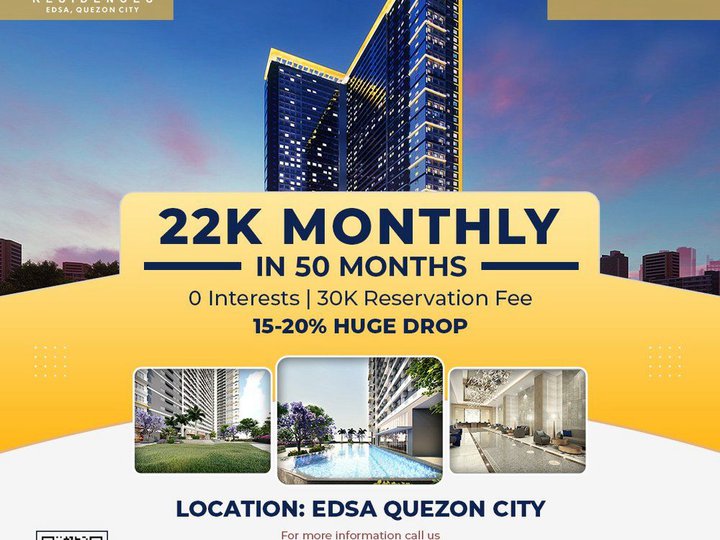 1-Bedroom with Balcony in Kamuning, Quezon City