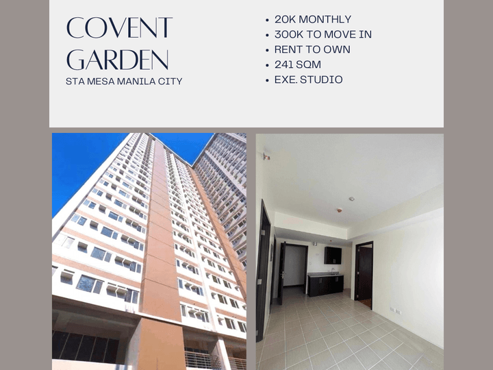 Big Cut Condo in Sta Mesa Manila For Sale 2 Bedroom Bi-Level