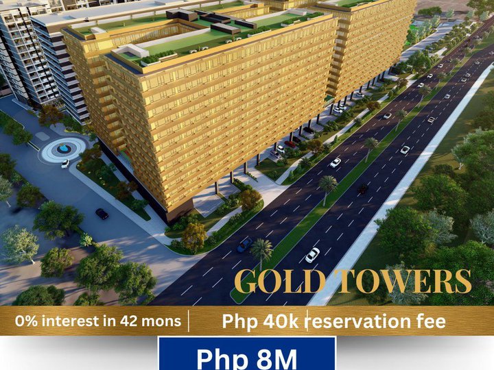 GOLD Residential-Office unit in GOLD CITY across NAIA  Terminal 1