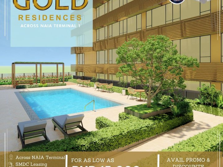 For Sale in NAIA Terminal, Gold Residences, Rent-to-own in Para