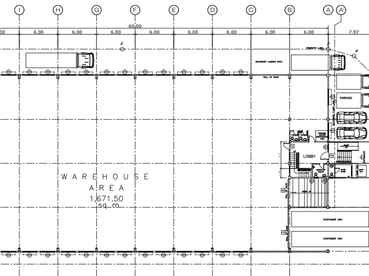 FOR LEASE Warehouse Location: Golden Mile Carmona Cavite, near SLEX