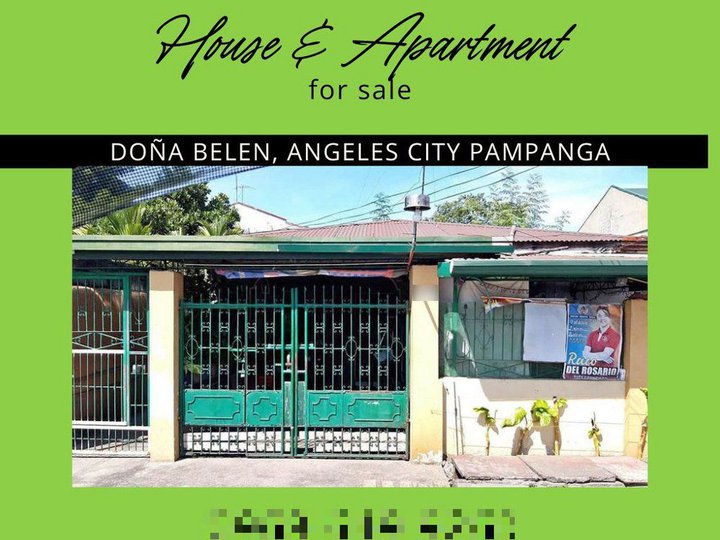 Pre-Owned House and Apartment in Dona Belen Subdivision Near AUF