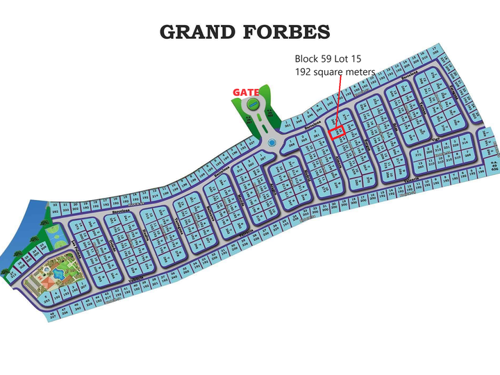 192 sqm Grand Forbes next to Corner for SALE in Antel Grand Village